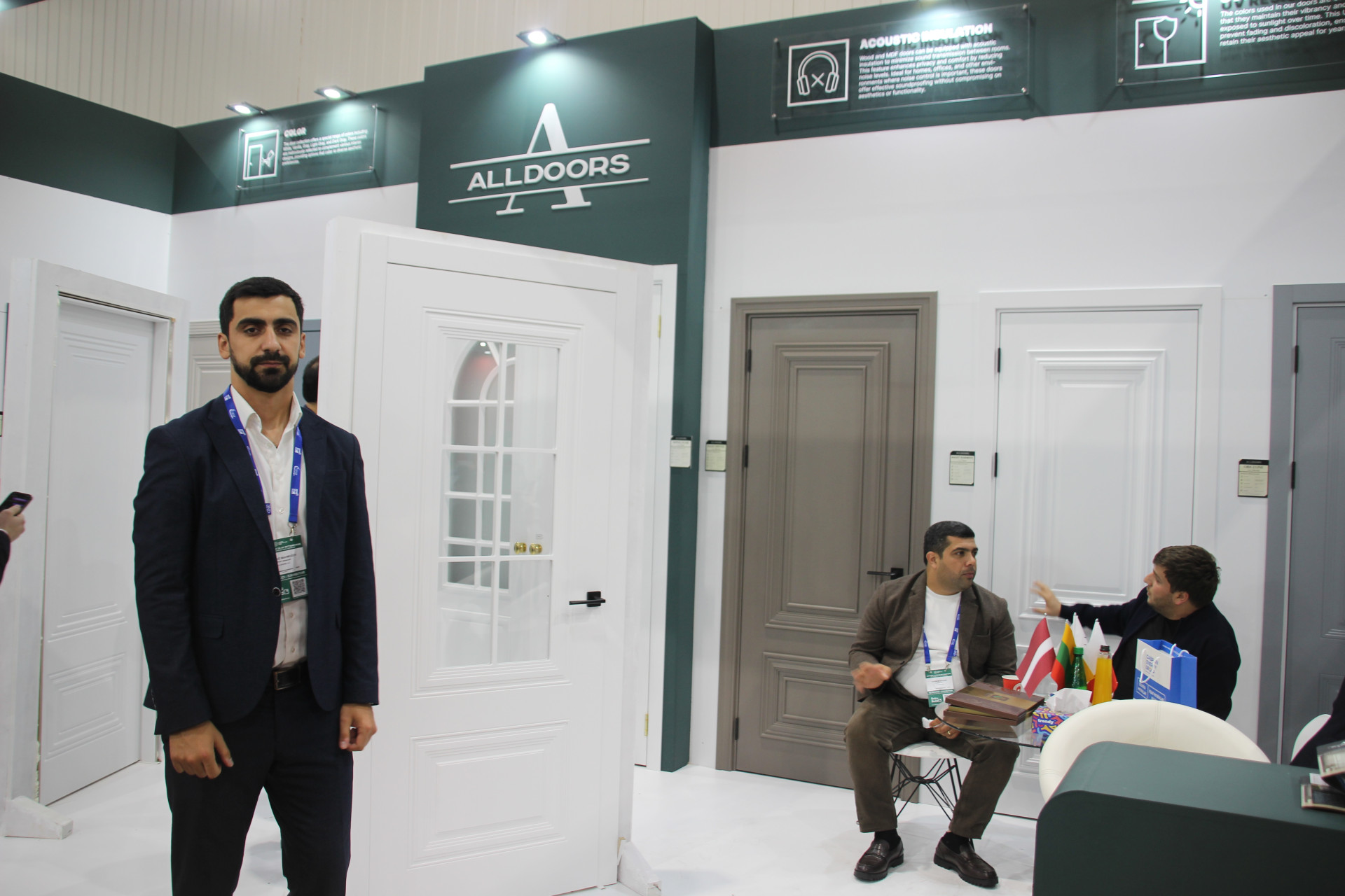 ALLDOORS LLC SƏRGİDƏ İLK DƏFƏ İŞTİRAK EDƏRƏK YENİ QAPI MODELLƏRİNİ TƏQDİM EDİR
